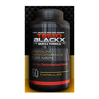 Testo Black X Testosterone Booster – Fast Strength Gain!